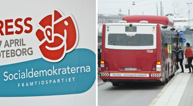 Socialdemokraterna, Landskrona, Rasism, Buss